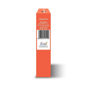 "Zoh Probiotics Milk Kefir Starter Culture - Barcode and manufacturer details on right side packaging."