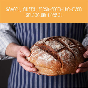 Fresh Savoury and Fluffy Gluten Free Sourdough Bread by Zoh Probiotics