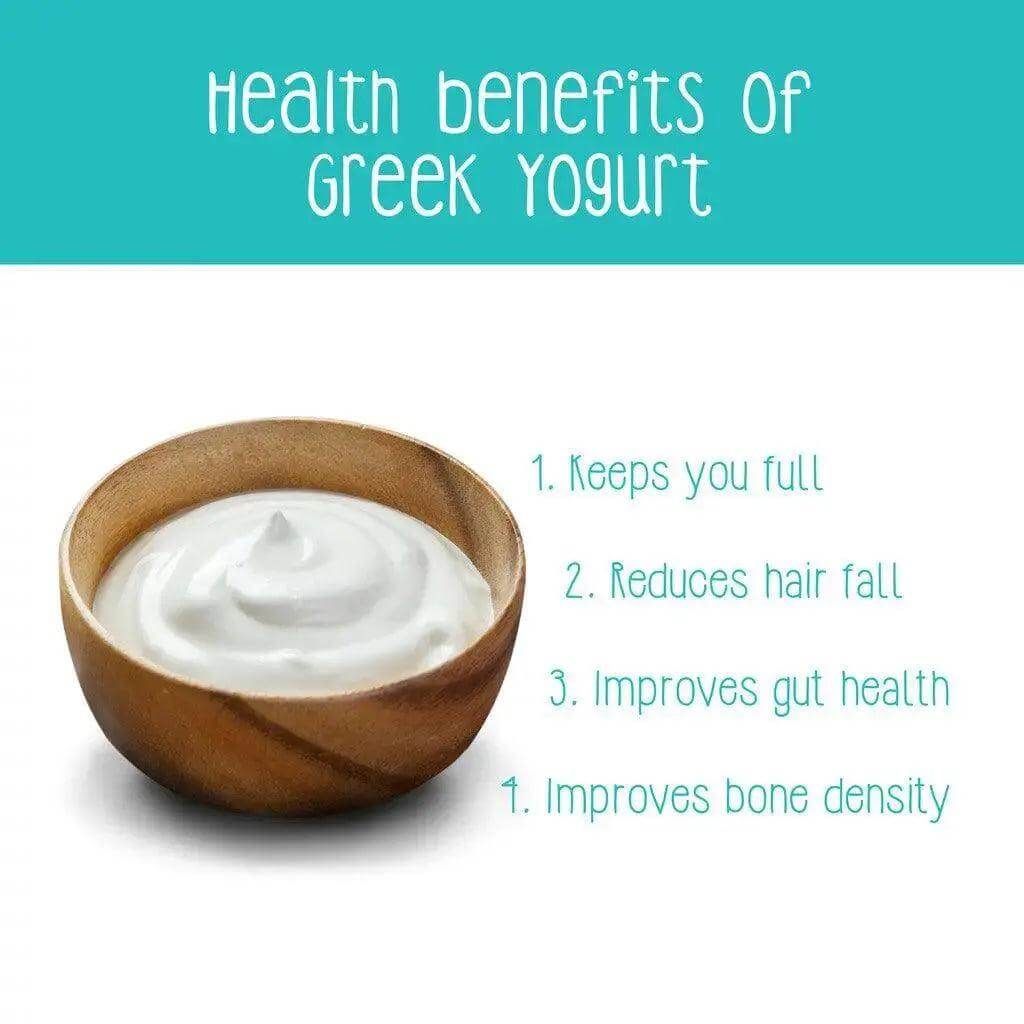 Health Benefits of Greek Yogurt Infographic by Zoh Probiotics