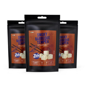 Bulk buy eco-friendly Zoh Smoky Barbeque Tempeh pack of 3: Savory protein-rich meals in Mumbai