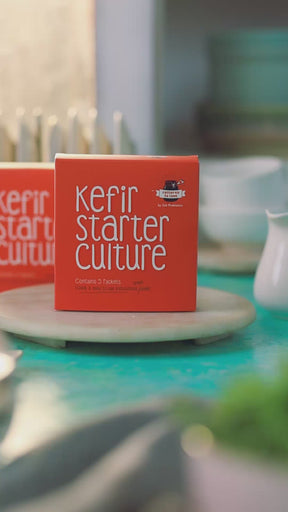 Discover the simplicity of making fresh, organic, and fermented milk kefir right at home! In this quick video, we walk you through the step-by-step process using Zoh Probiotics Milk Kefir Starter Culture. Watch how these sachets transform milk into a tangy, probiotic-rich delight that’s easy to make and even easier to enjoy. Join us on this fermented adventure and kick-start your kefir journey today!